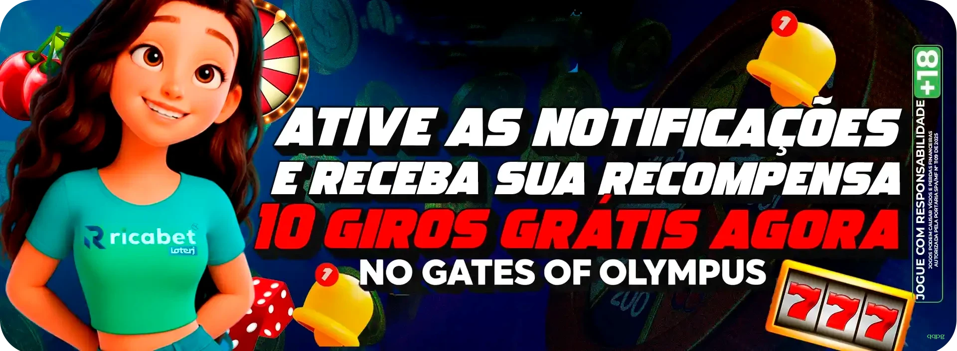 Conta qqpg sincronizada site e app